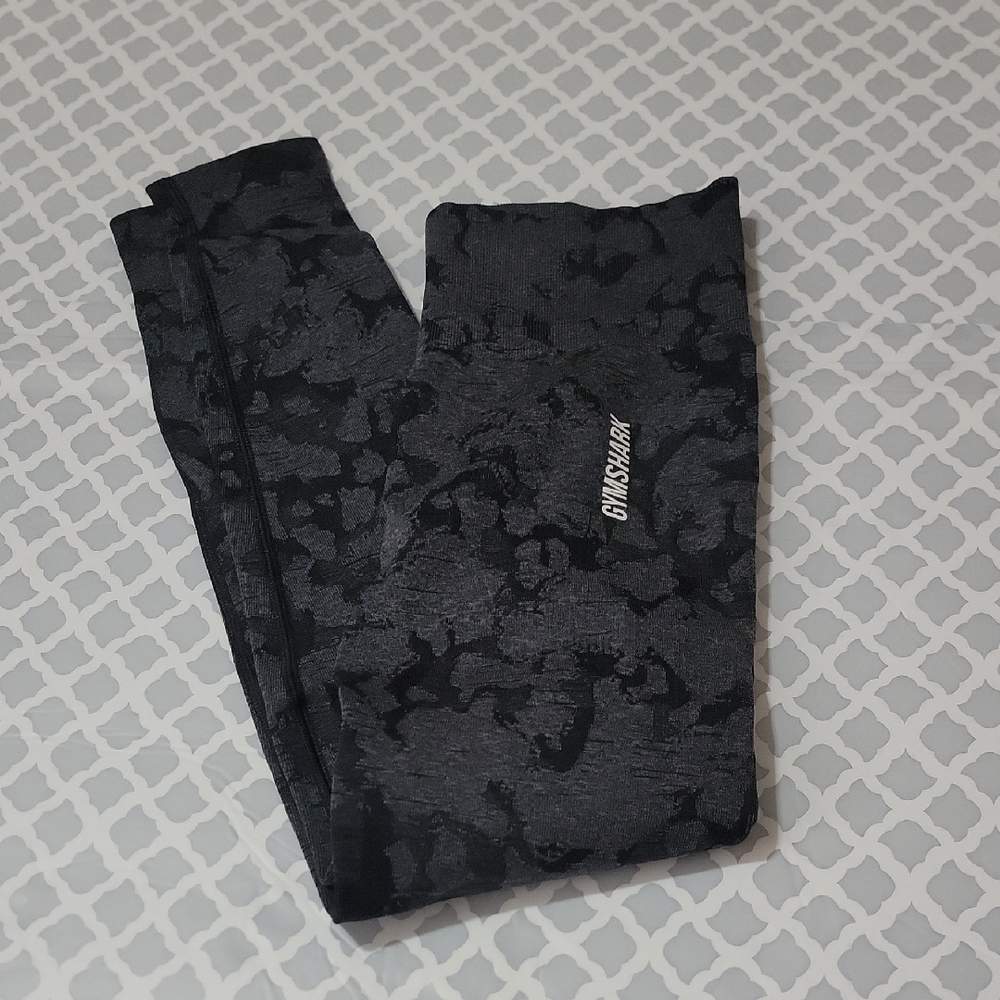Gymshark Black Patterned Leggings